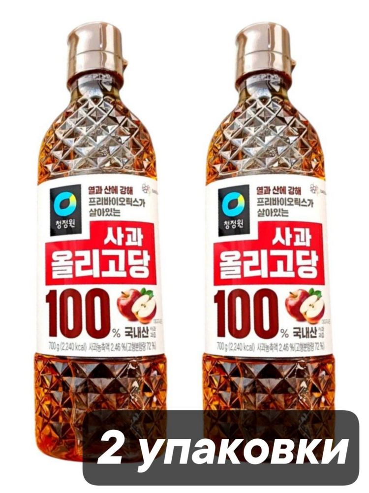 Сироп яблочный олигосахаридный Daesang 700 г x 2 шт