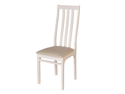 Стул ЧМФ Франц, Эмаль белая/Аполло бежевый