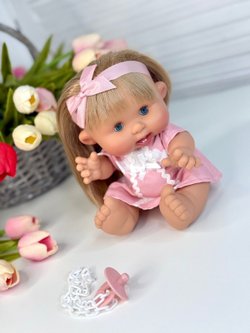 Пупс Nines 26см PEPOTE с закрывающими глазками (N804A2)