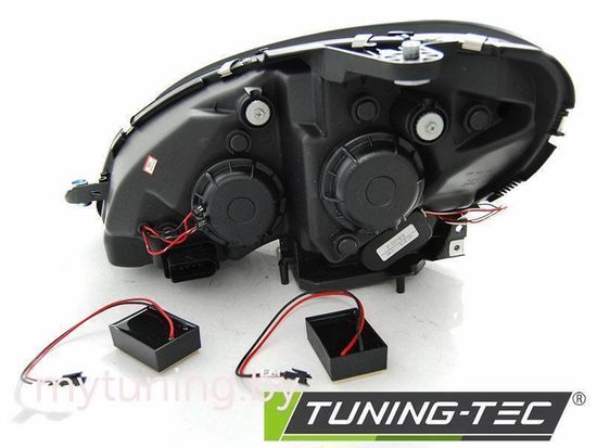 Передние фары CHROME TUBE LIGHT H7 для Mercedes C W204