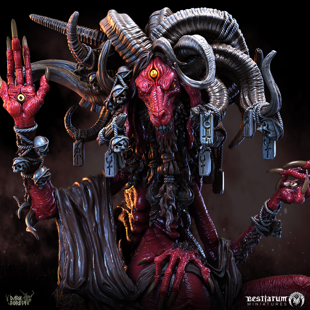Темный лес Dark Forest Миниатюры 32-56-75мм