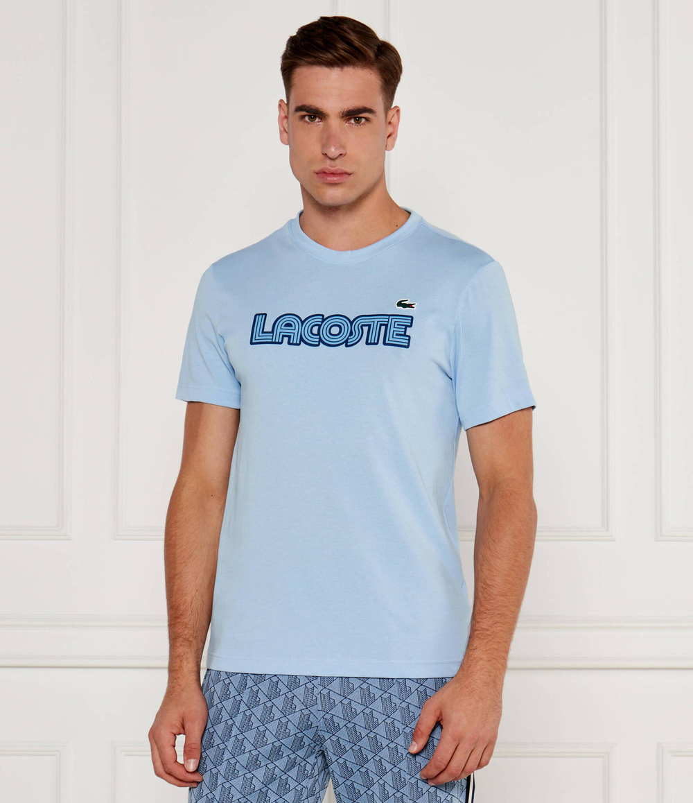 Футболка Lacoste - голубой(TH2509)
