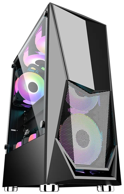 Корпус 1STPLAYER DK-3-BK DK-3-BK-1F5M-2F5S черный