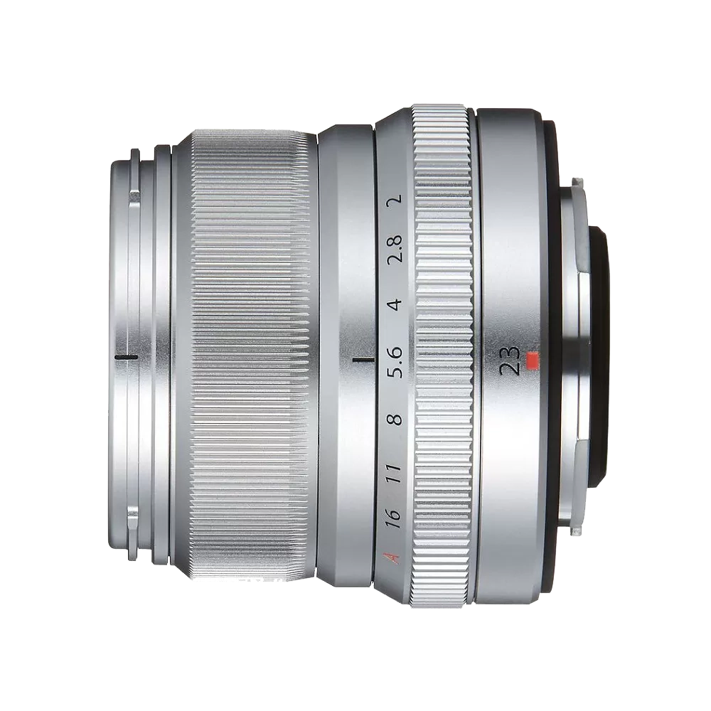 Объектив Fujifilm XF 23mm f/2 R WR. Серебристый