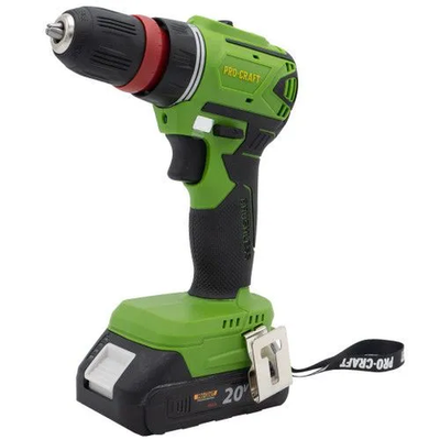 Шуруповерт аккумуляторный Procraft PA18LiN DFR (1 АКБ И ЗУ). Бесщёточный