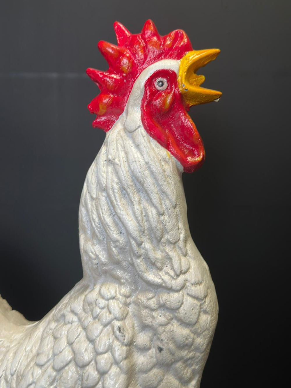 Большой чугунный петух