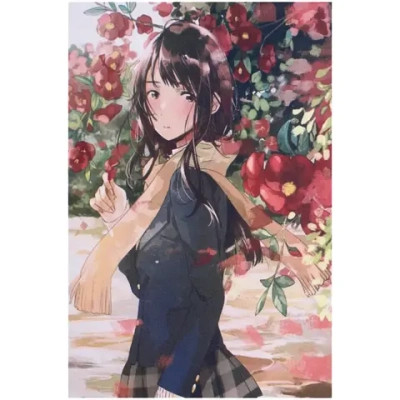 Алмазная мозаика на подрамнике с полным заполнением «МИР ЯРКИХ КРАСОК», Рафталия, 20*30 см