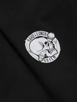 Худи Hardlunch x Ostem черный