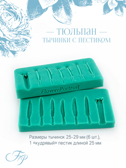 Тюльпан тычинки с пестиком