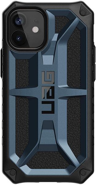 Чехол Uag Monarch для iPhone 12 mini 5.4" темно-синий (Mallard) 112341115555