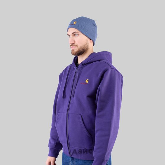 Шапка Carhartt WIP American Script Beanie артикул:I034235_positano - купить в магазине Дайс