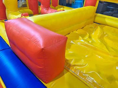 Надувной батут-горка "Супер-волна ST" 12*5*8 м