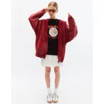 Худи БИЧ вареный Zip Борщ ретро-красный