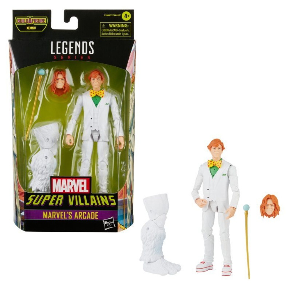 Marvel Legends Build a Figure - Фигурка суперзлодеев 15 см Marvel&#39;s Arcade F2800