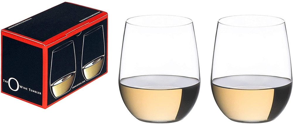 Набор из 2-х бокалов для белого вина O Wine Tumbler Viognier/Chardonnay 320 мл Riedel