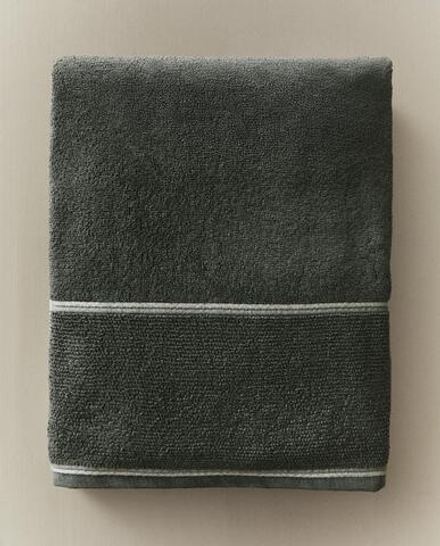 Zara Home Полотенце для лица и рук из хлопка, зелёный · 1588/013
