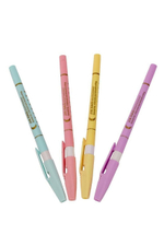 Ручка масляная 0,7 мм, синяя, пастель