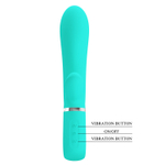 Вибратор Pretty Love Thomas Бирюзовый BI-014621-4
