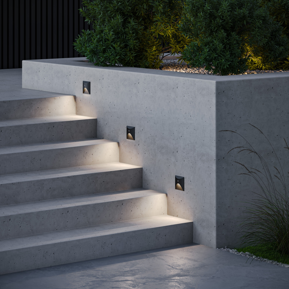 Светодиодная подсветка Elektrostandard Move 40158/LED 4000K с датчиком движения черный