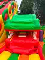 Коммерческий надувной батут «Три дракона», 13*9*9 м