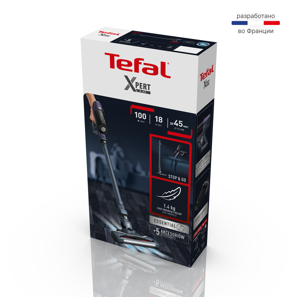 Беспроводной пылесос Tefal X-Pert 6.60 TY6838WO