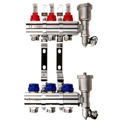 Комплект коллекторов РИДАН FHF-3F set коллектор, кроншт., торц.секция