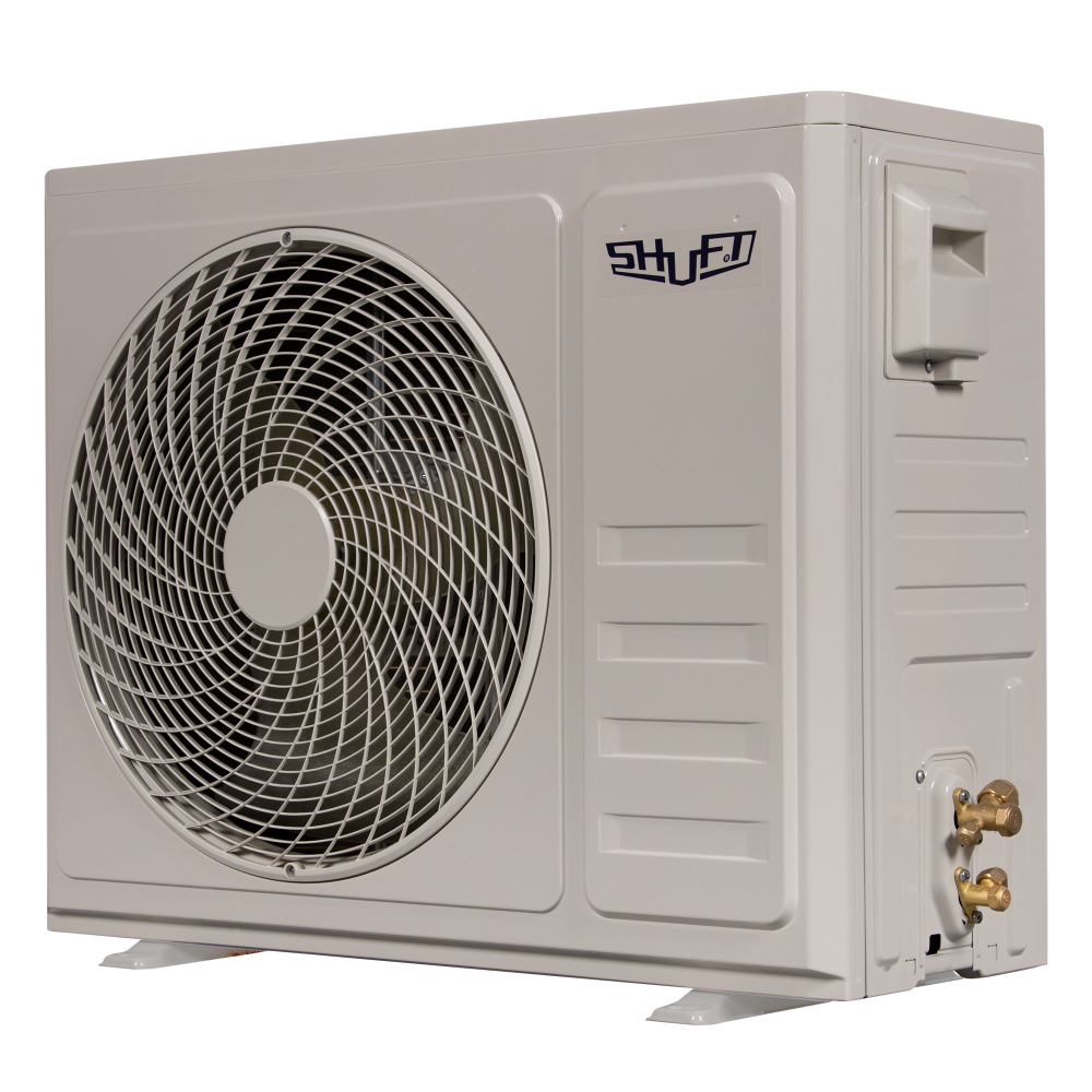 Комплект SHUFT SFLC_C-24HN1_V2_BL полупромышленной сплит-системы, кассетного типа (черная панель) НС-1752956