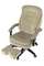 Кресло руководителя Бюрократ T-9950MSG-F Fabric песочный Light-21 крестов. пластик подст.для ног
