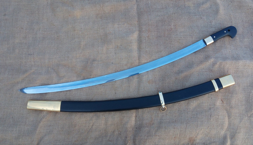 Реплика шашка солдатская Драгунская кованая, образца 1881 года