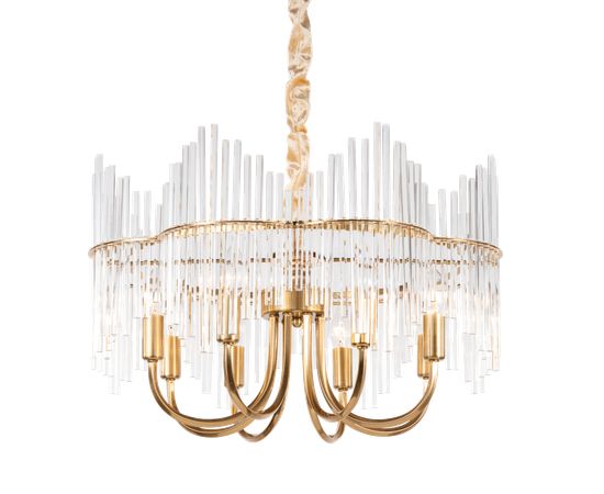 5451P/8 PT BRS (1) Люстра (NW)