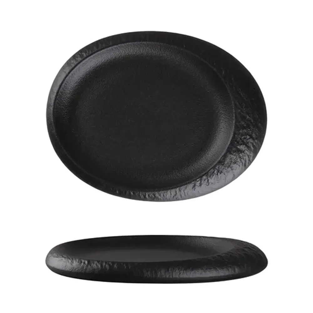 Блюдо овальное 28*21,5 см h3 см Black Raw Stellar P.L. Proff Cuisine [3]