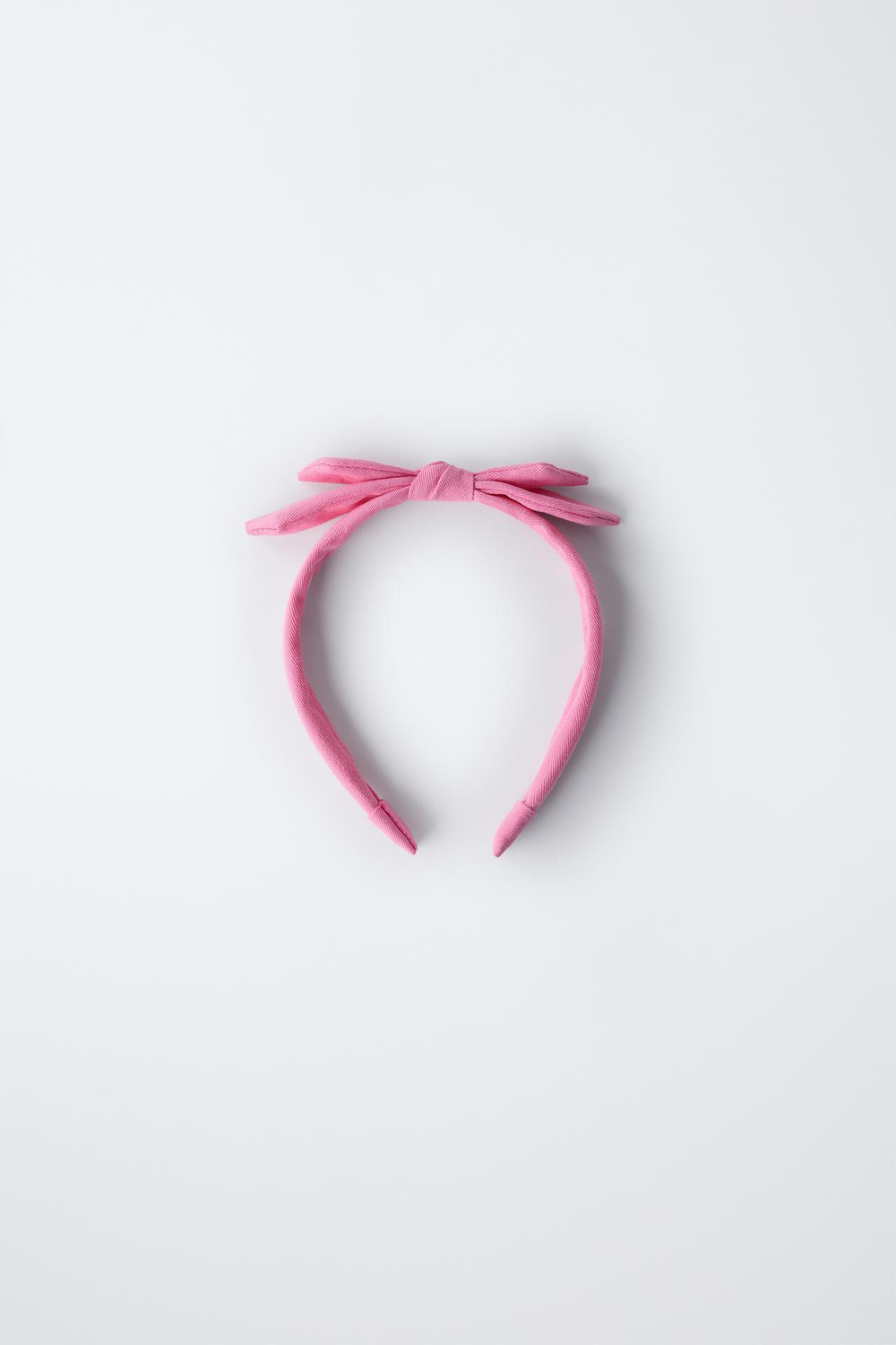 ZARA ТОНКИЙ ОБОДОК С БАНТОМ, РОЗОВЫЙ