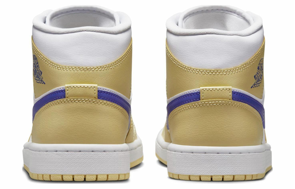 Кроссовки Jordan Air Jordan 1 Mid "Lemon Wash" (Женская размерная сетка)