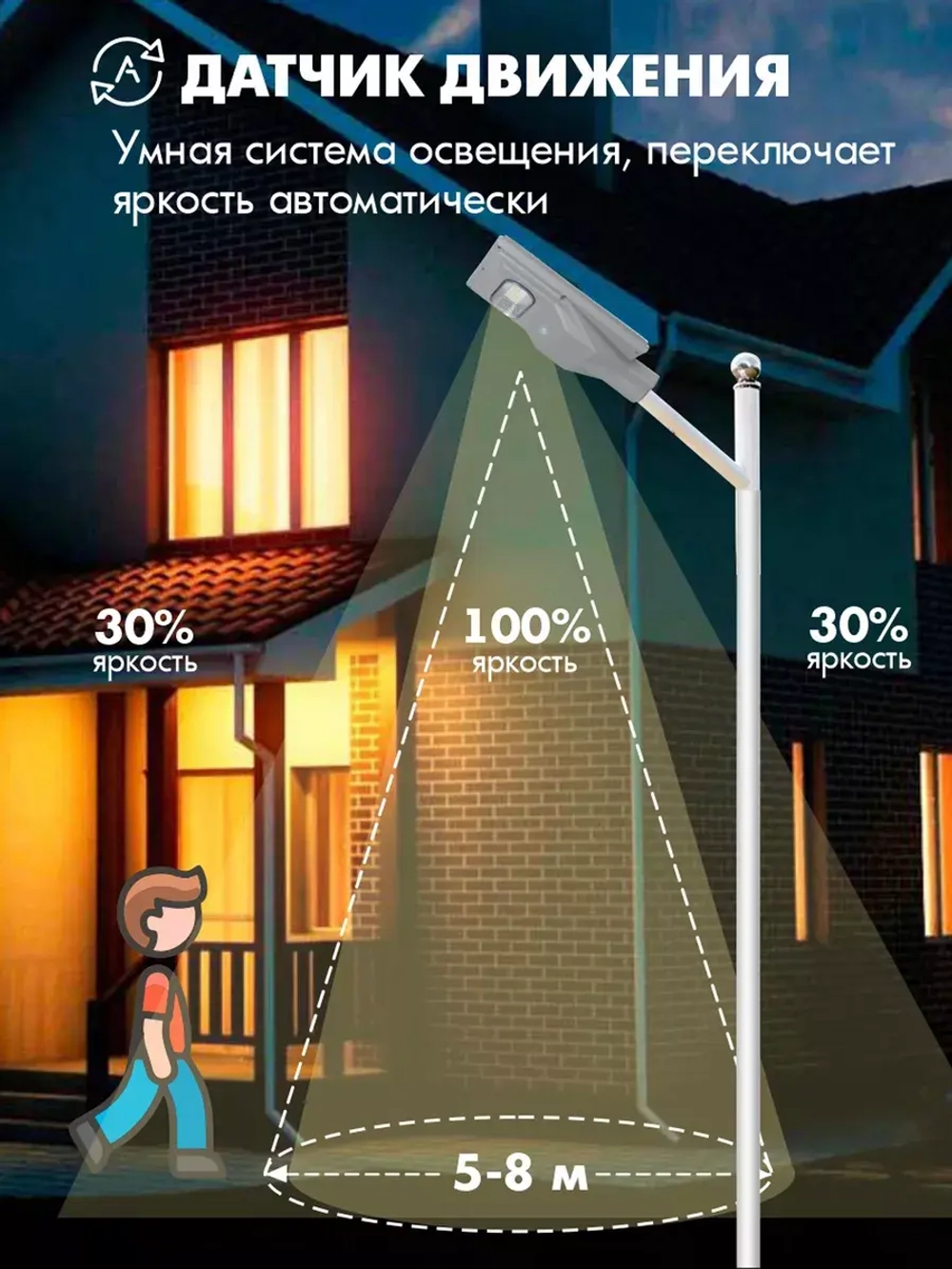 Светильник на солнечной энергии ALT-PREMIUM 30 Вт