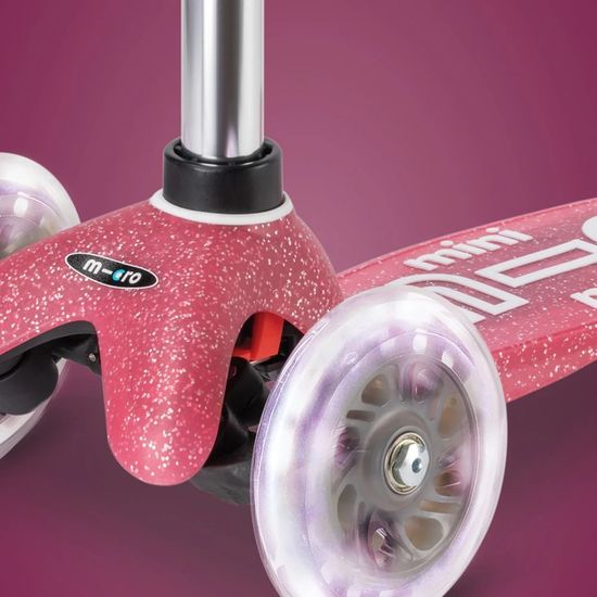 Самокат Mini Micro Deluxe Fairy Glitter LED