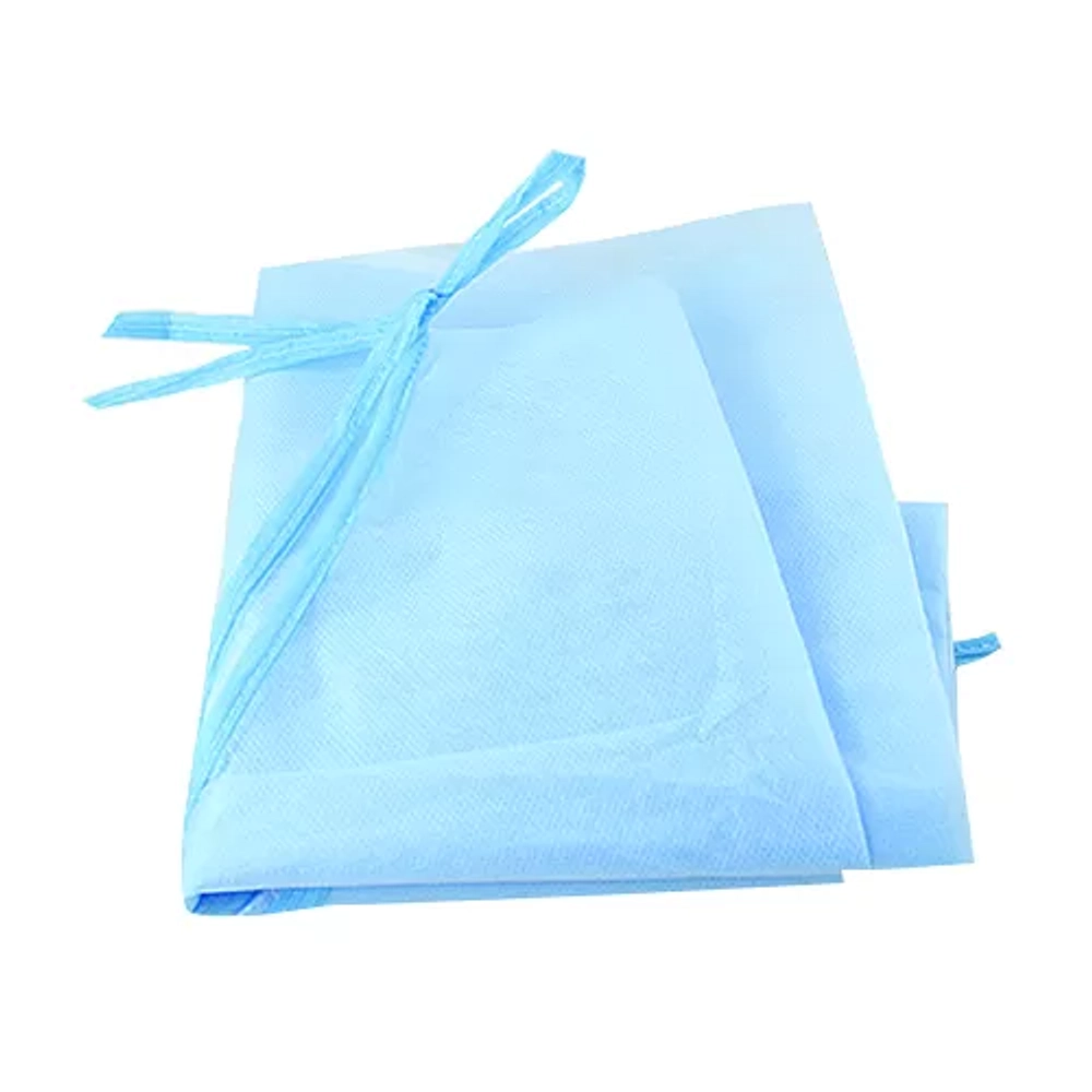 Комплект стоматологический стерильный (2 халата, шапочка, бахилы, маска, салфетка, простыня, чехол на шнуры)