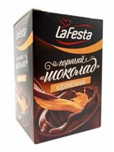 Горячий шоколад LaFesta Карамельный в пакетиках 10 шт