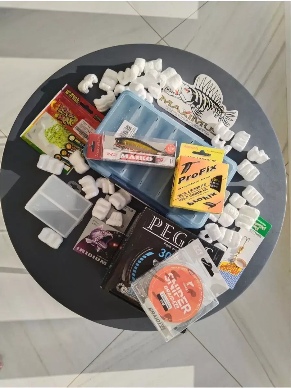 Mystery box мужчине, Подарок рыбаку, размер M (5 товаров)