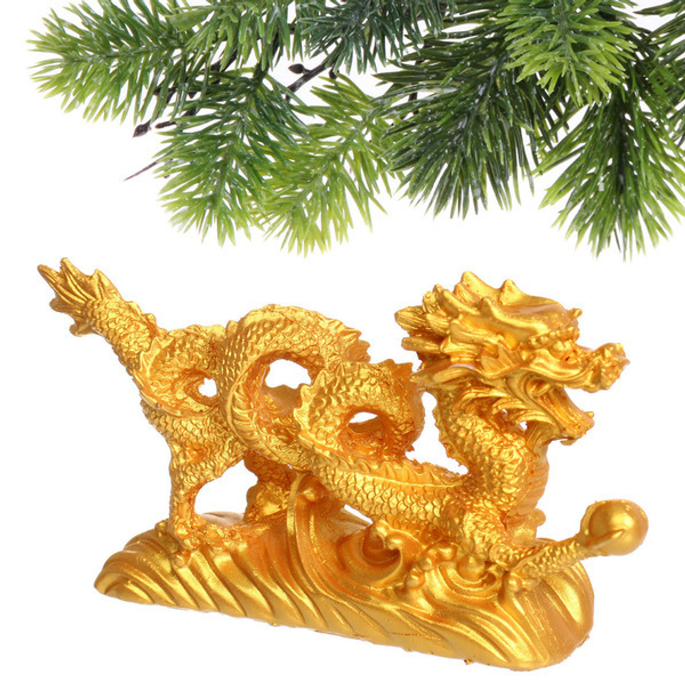 Фигурка «Дракон - Богатство» 15*4*8 см