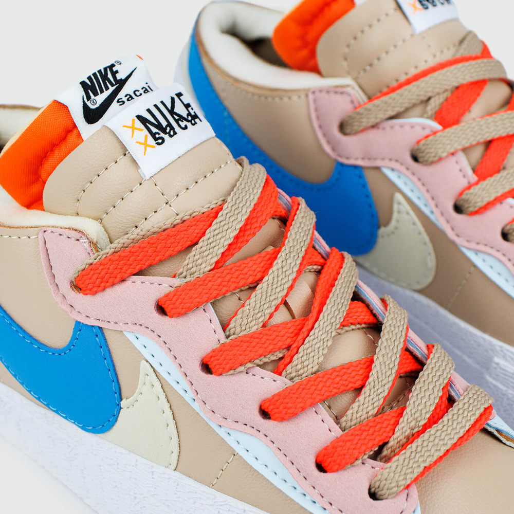 Кроссовки Nike x Kaws x Sacai Blazer Low Reed
