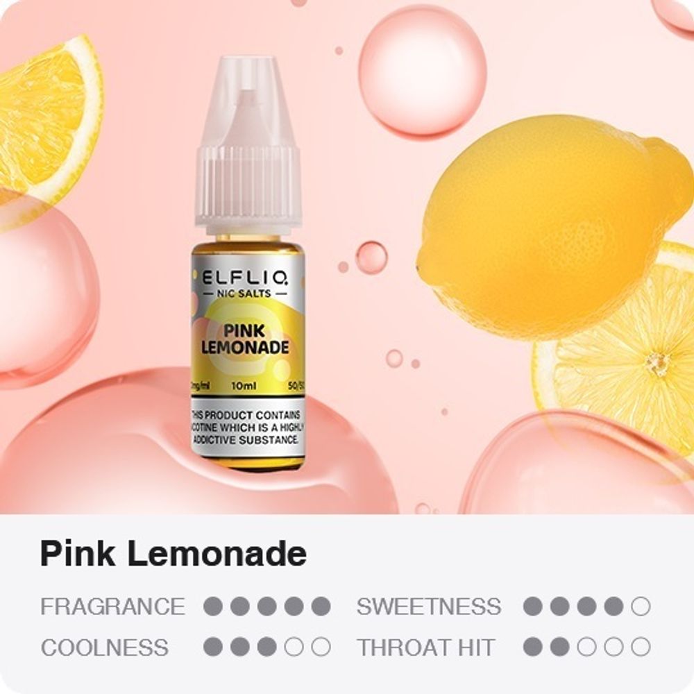 ELFLIQ - Pink Lemonade (3% nic, 30ml)