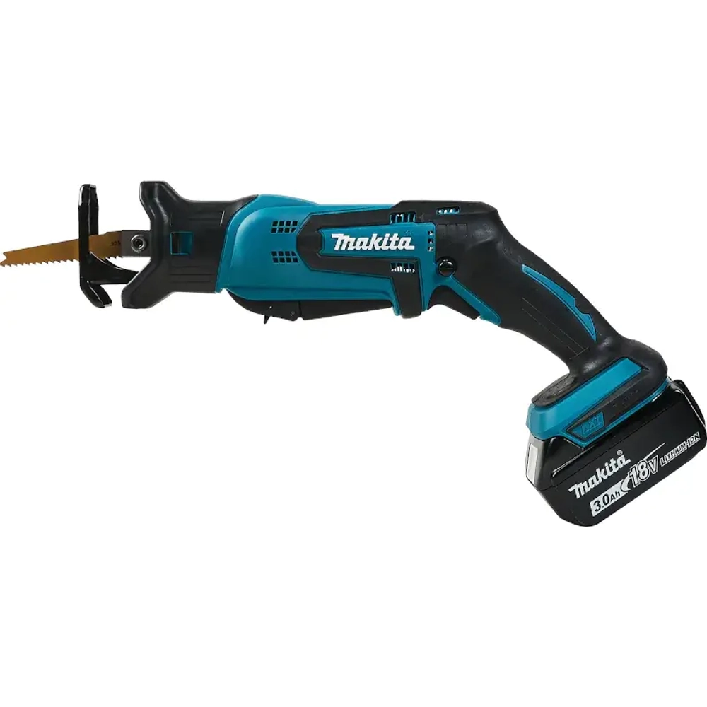 Makita DJR185RFE пила сабельная аккумуляторная (2 x 3 Ач, ЗУ)