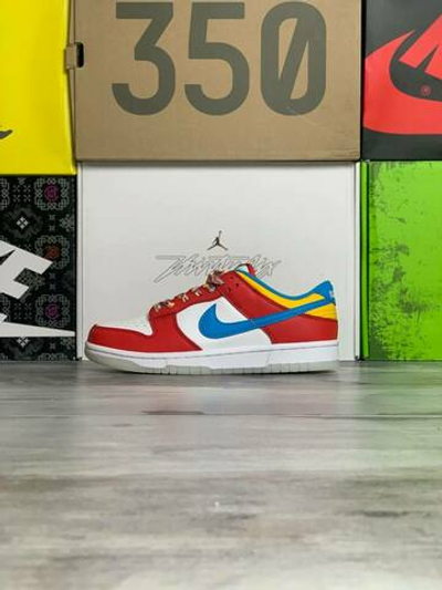 Lebron James X Nike Dunk Low QS "Fruity Pebbles"