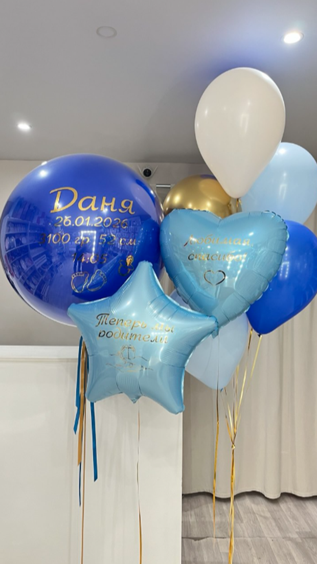 Шары на выписку №365