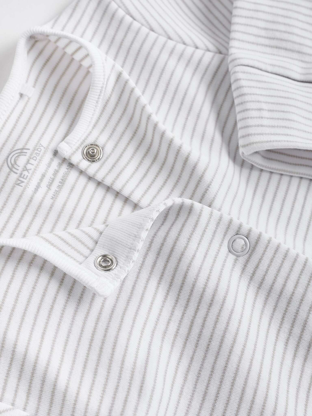 Комбинезон / Cлип для малышей Next K79-483, 4 шт., Белый