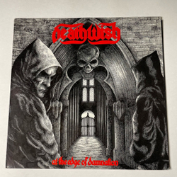 Винтажная виниловая пластинка LP Deathwish At The Edge Of Damnation (UK 1987)