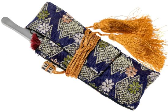 Складной нож Mcusta Slip Joint Knife MC-0191C c клинком из стали VG-10 San Mai (Laminated 420J2) рукоять дерево