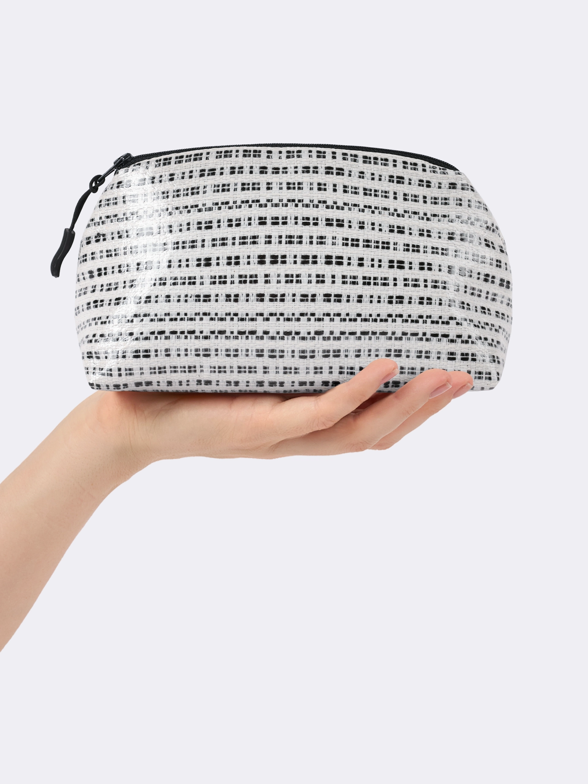 Косметичка черно-белая OLA OLA