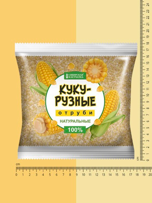 Сибирские отруби "Кукурузные" натуральные 180 г
