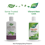 Nature's Way, сок из листьев алоэ вера и гель из внутренней части листьев алоэ вера (Aloe Polymax+™), ягодный вкус, 1 л (33,8 жидк. унции)